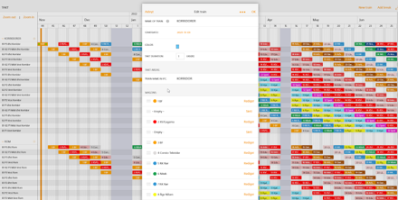Takt planning in StreamBIM